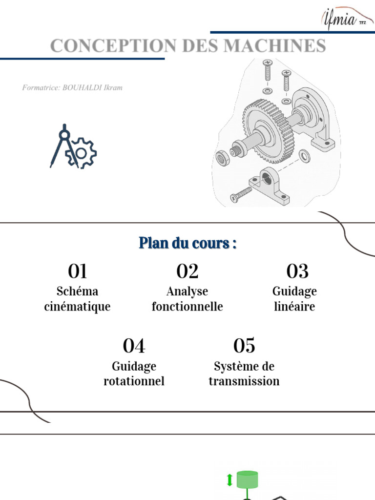 Conception des machines : cinématique et analyse | PDF | Vis de ...