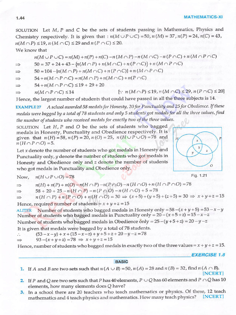 Set Theory Problems and Solutions | PDF