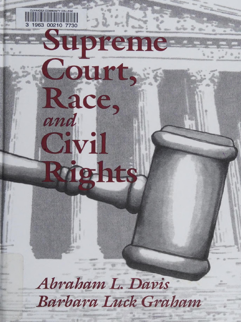 Supreme Court, Race, and Civil Rights PDF | PDF | Citizenship | United ...