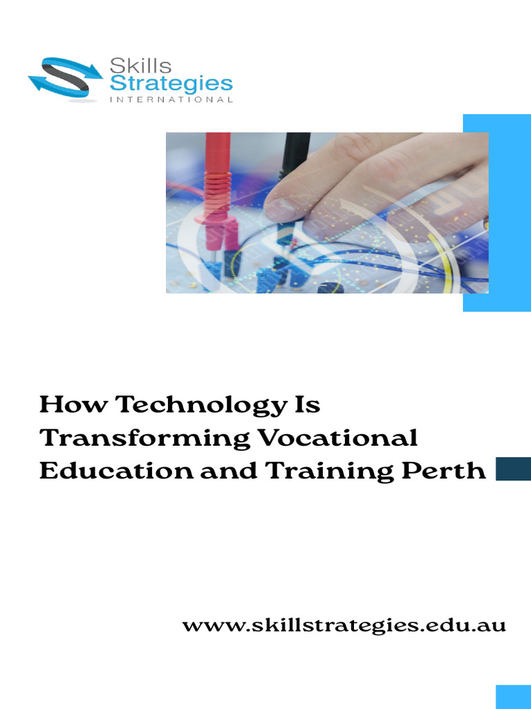 How Technology Is Transforming Vocational Education and Training Perth ...