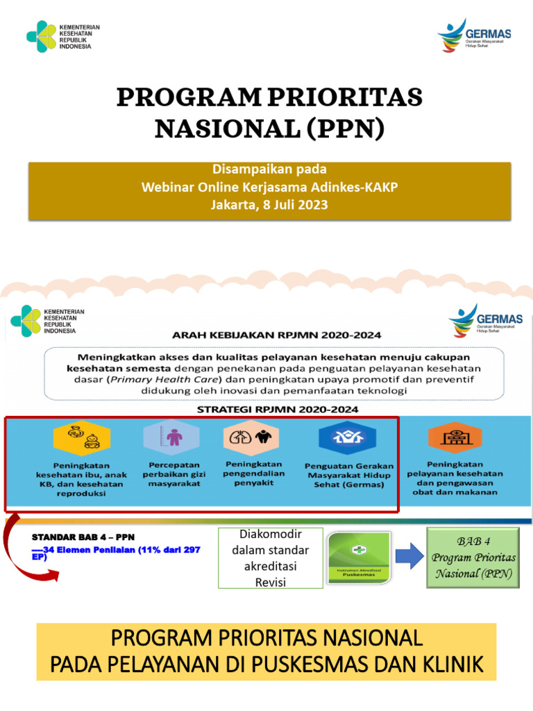 Program Prioritas Kesehatan 2025 | PDF
