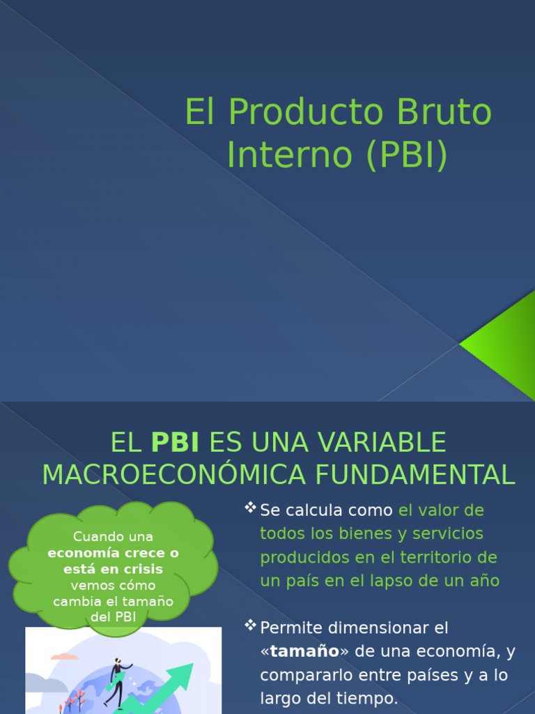 Economía PBI | PDF | Producto Interno Bruto | Economias