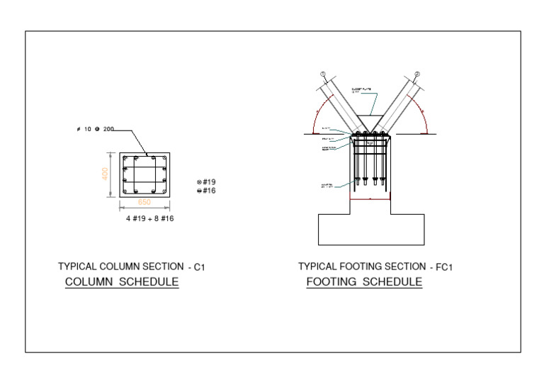 Portal Frame Cross Sec 02 | PDF