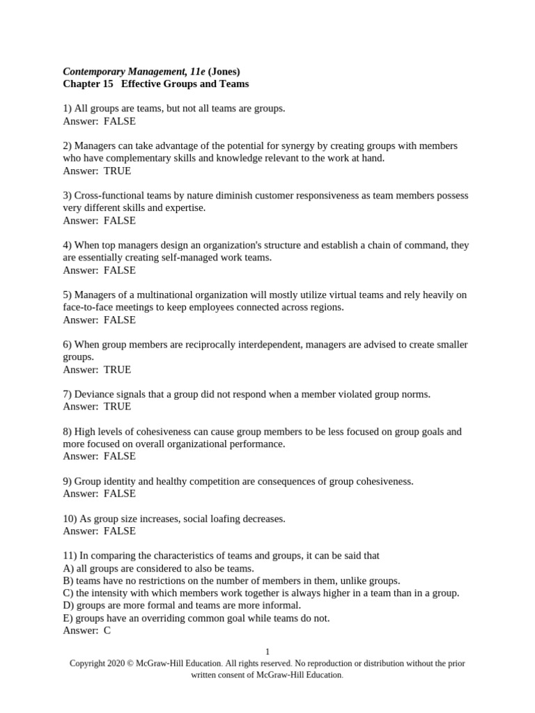 Enhancing Group Cohesiveness for Managers | PDF | Group Cohesiveness ...