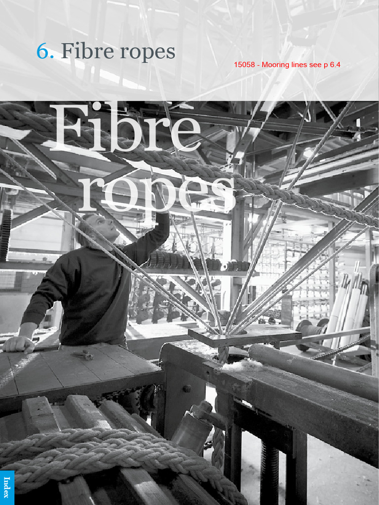 Fibre Ropes: Types and Specifications | PDF | Rope | Materials