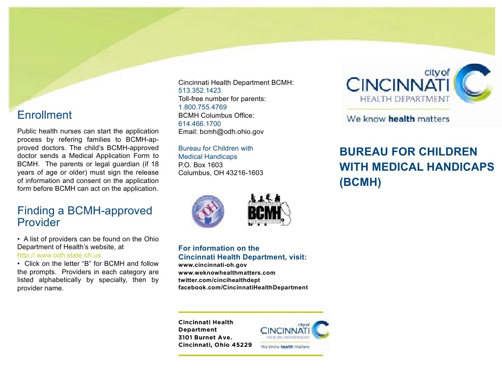 BCMH Services for Children in Ohio | PDF | Health Care | Physician