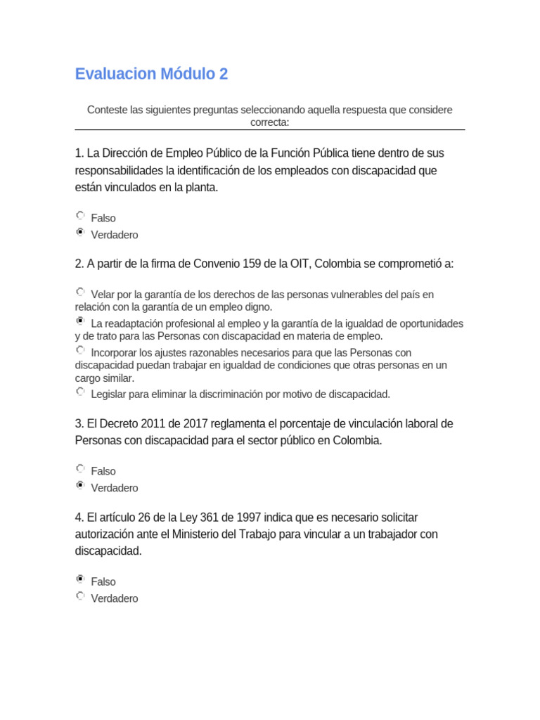 Inclusión Laboral De Personas Con Discapacidad Pdf