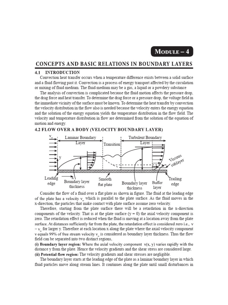 Boundary Layer Dynamics in Convection | PDF | Boundary Layer | Fluid ...