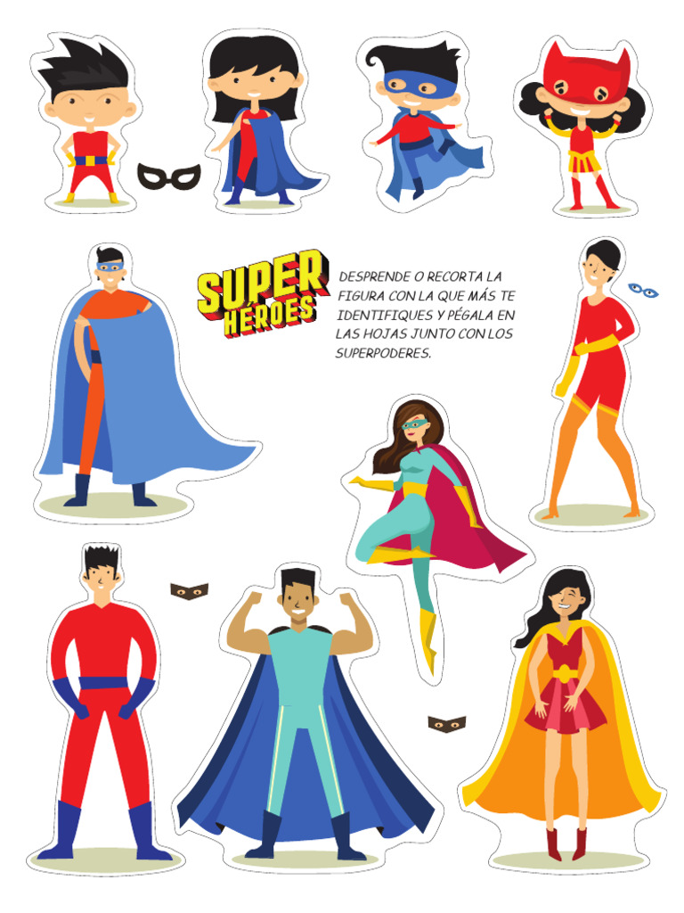 Planilla SuperHeroes | PDF