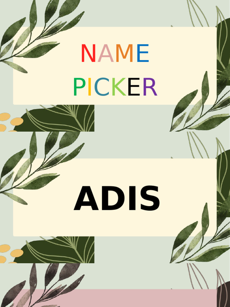 Name List for Document Review | PDF
