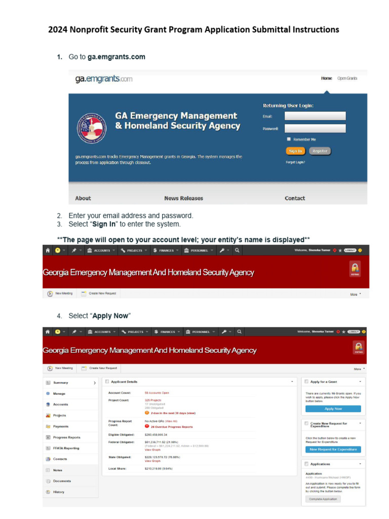 2024 Nonprofit Security Grant Instructions | PDF