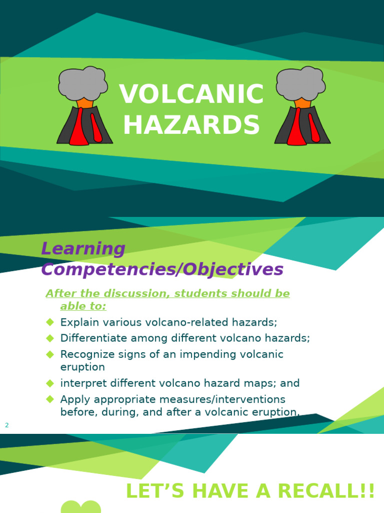 Understanding Volcanic Hazards and Safety | PDF | Volcano | Types Of ...