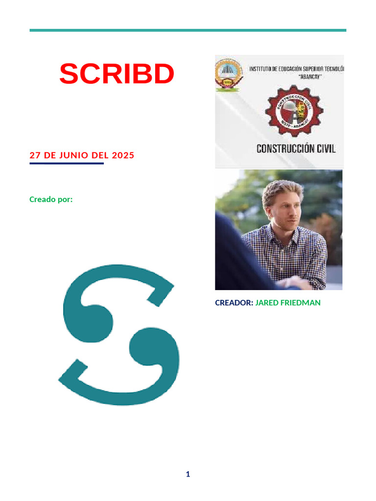 Historia y ventajas de Scribd | PDF | Scribd