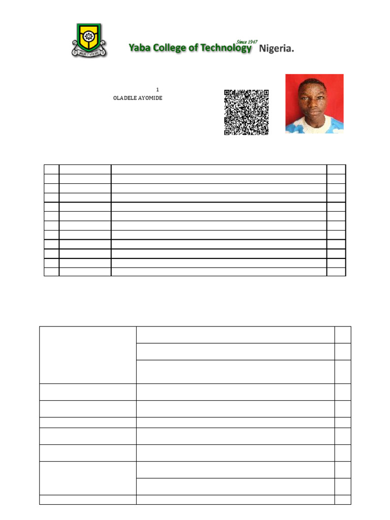 Ayo Demo School Exam Docket 2023/2024 | PDF