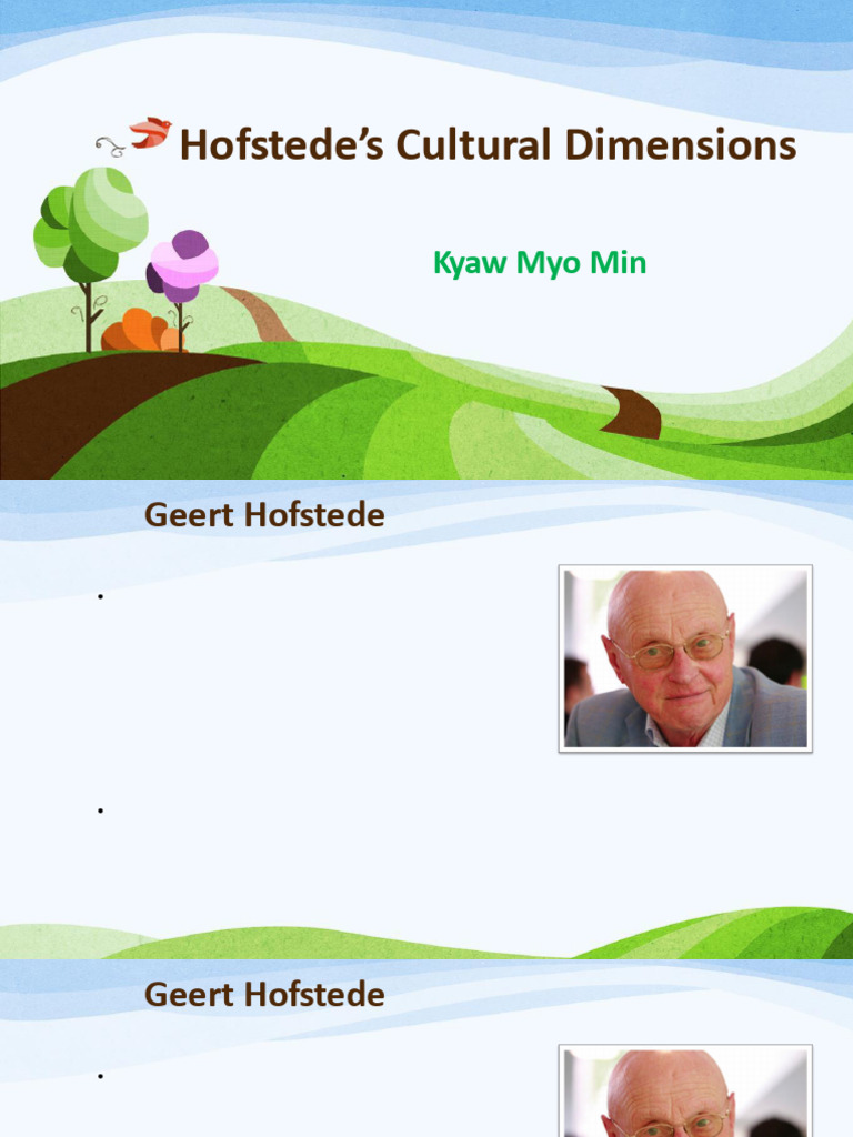 Hofstede's Cultural Dimensions Explained | PDF | Uncertainty | Femininity