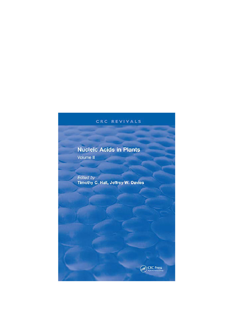 Nucleic Acids In Plants First Edition Davies pdf download PDF Gene Nucleic Acids In Plants First Edition Davies pdf download PDF Gene