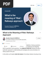 Understanding SRAC in Railway Safety | PDF | Risk | Safety