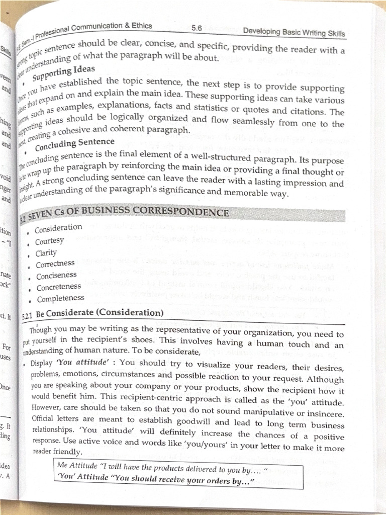 PCT 7C & Elements of Letters | PDF