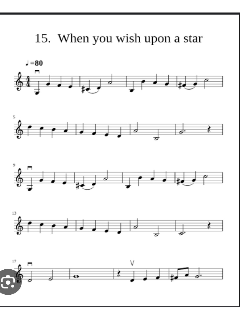 When You Wish Upon Star | PDF
