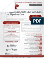 2ª Conferência S&OP - Planejamento de Vendas e Operações