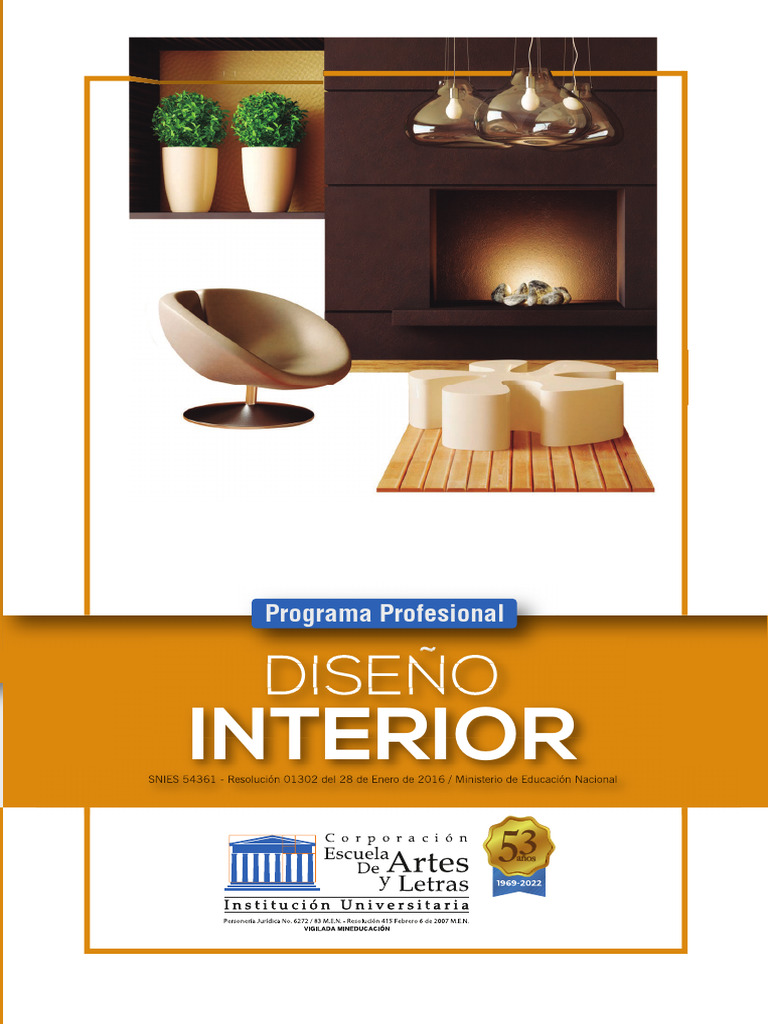 Programa Profesional en Diseño Interior | PDF | Diseño | Diseño de ...