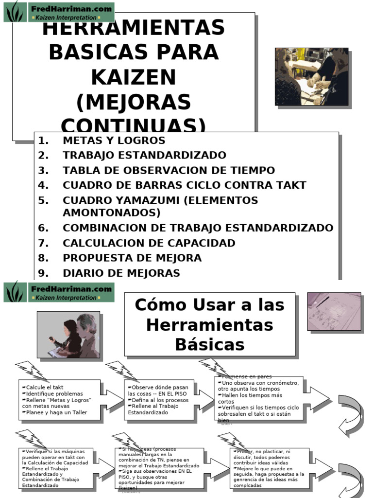 Herramientas de Kaizen | PDF