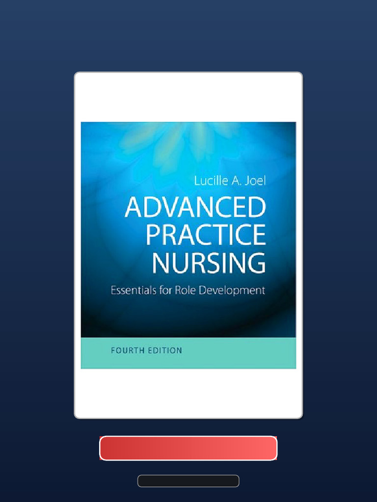 Advanced Practice Nursing Essentials For Role Development 4th Edition ...