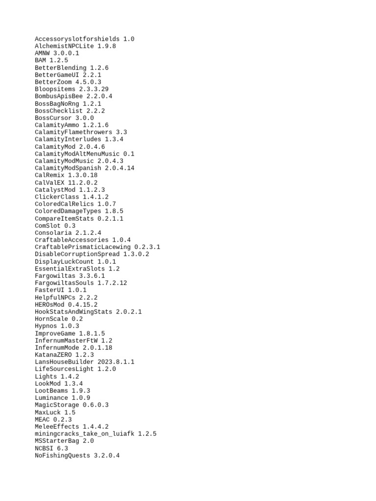 LATEST MODS TOPICS visual data 5