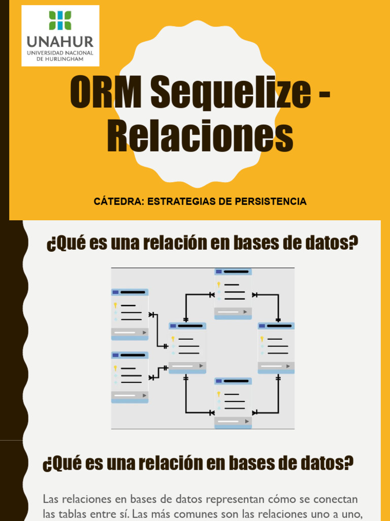 Relaciones en Sequelize ORM | PDF | Informática | Gestión de datos
