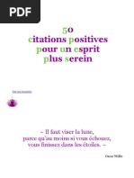 50 Citations Positives Pour Un Esprit Plus Serein