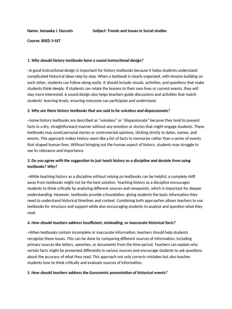 Trends in Social Studies Education | PDF | Geography | Habitat Destruction