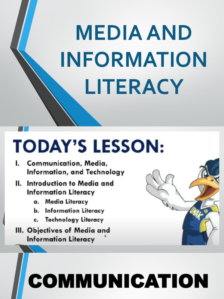 Understanding Media and Information Literacy | PDF