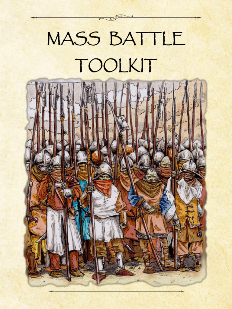 Mass Battle Toolkit (Parchment) (LowFG) | PDF | Infantry | Battles