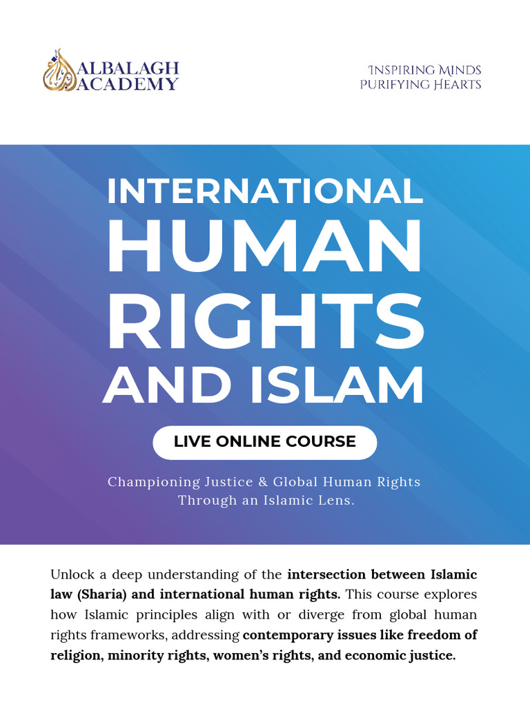International Human Rights and Islam | PDF | Sharia | International ...
