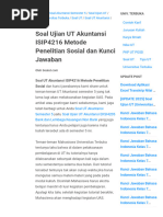 Syarat Lulus dan IPK di UT | PDF