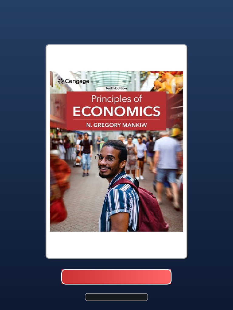 Principles of Economics 第10版 Principles of Economics, 10th Edition