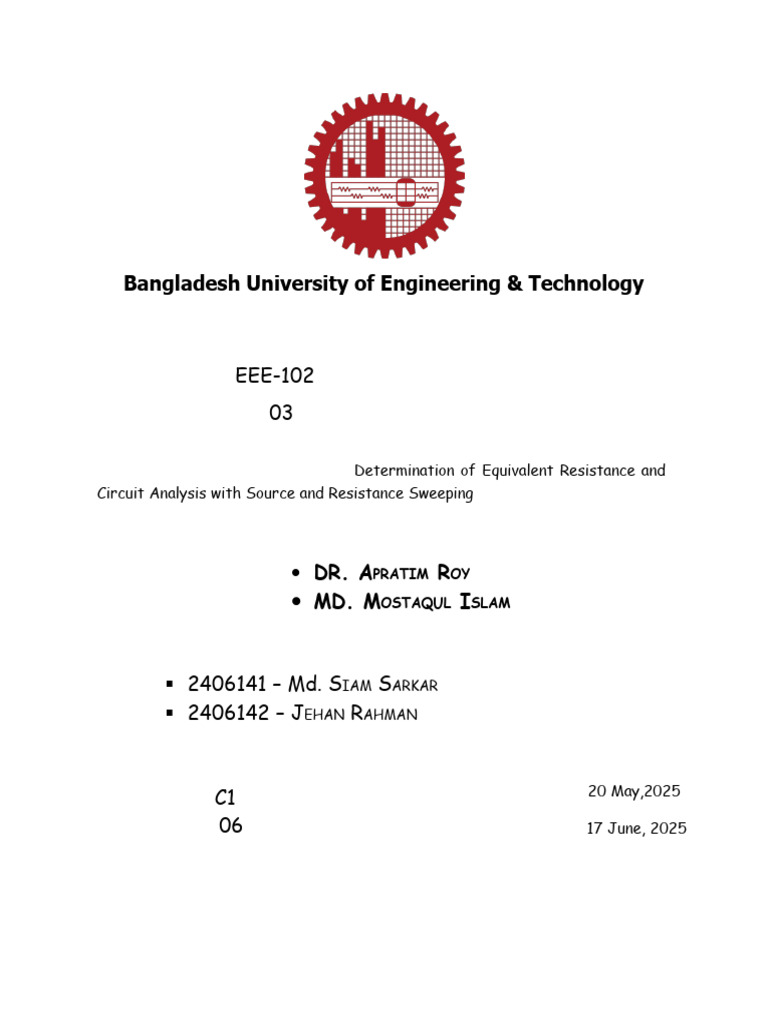 Software Exp 3 | PDF | Electrical Network | Network Analysis ...