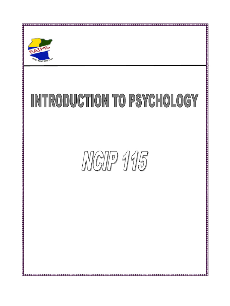 Introduction to Psychology Course Overview | PDF | Psychology | Mental ...