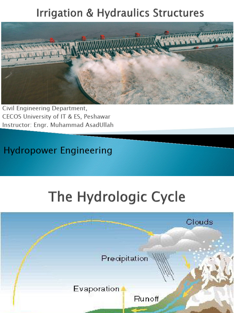 Hydropower Engineering Overview | PDF | Hydroelectricity | Dam