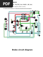 Truck Air Brake System Overview | PDF | Valve | Mechanical Engineering