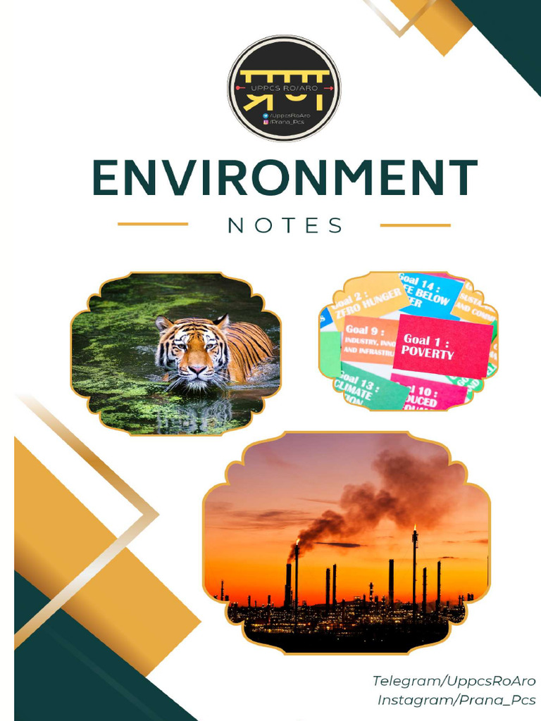 Environment and Ecology Overview | PDF | Ecosystem | Ecology