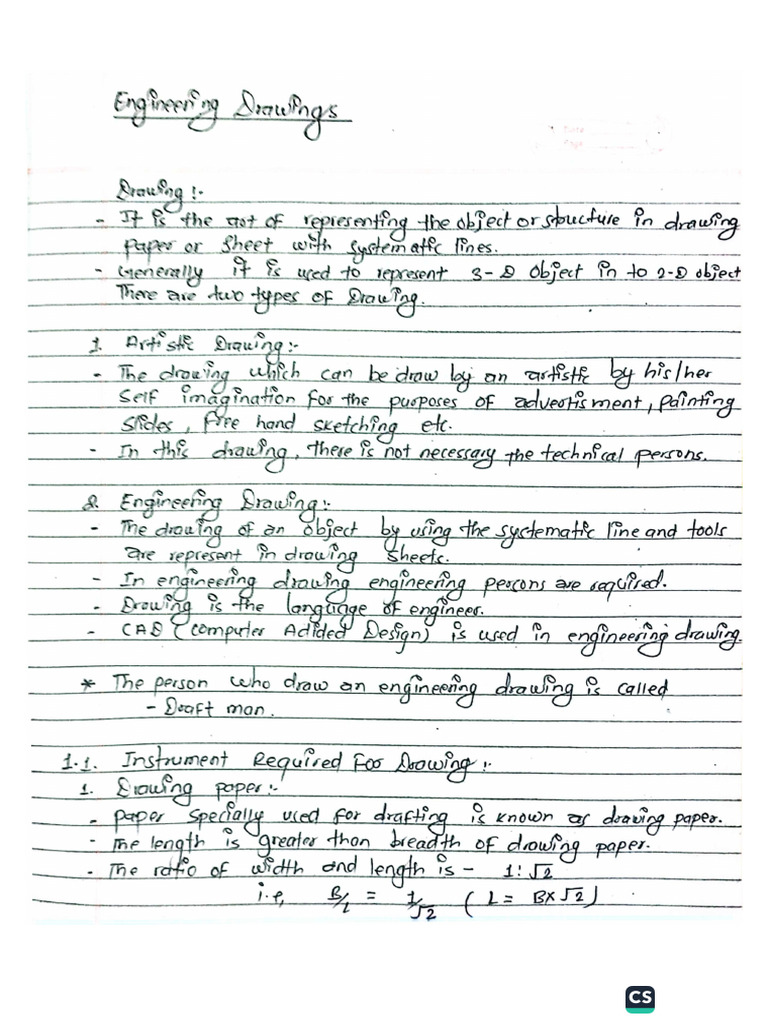 Engineering Drawing | PDF