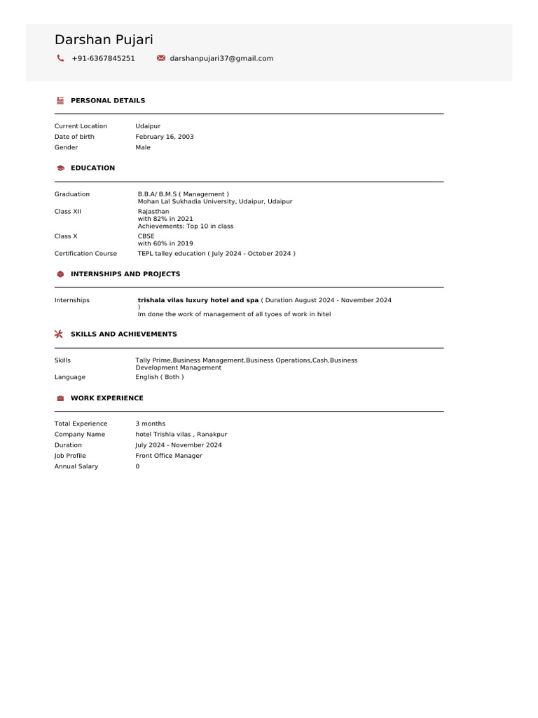 Resume Ee | PDF
