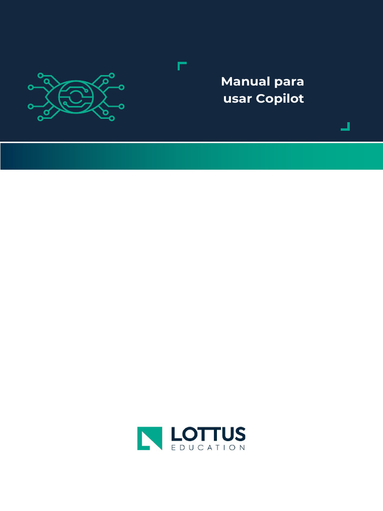 Manual de uso de Copilot PDF | PDF | Microsoft | Enseñando