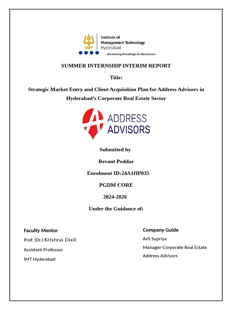 Interim Report | PDF | Databases | Brand