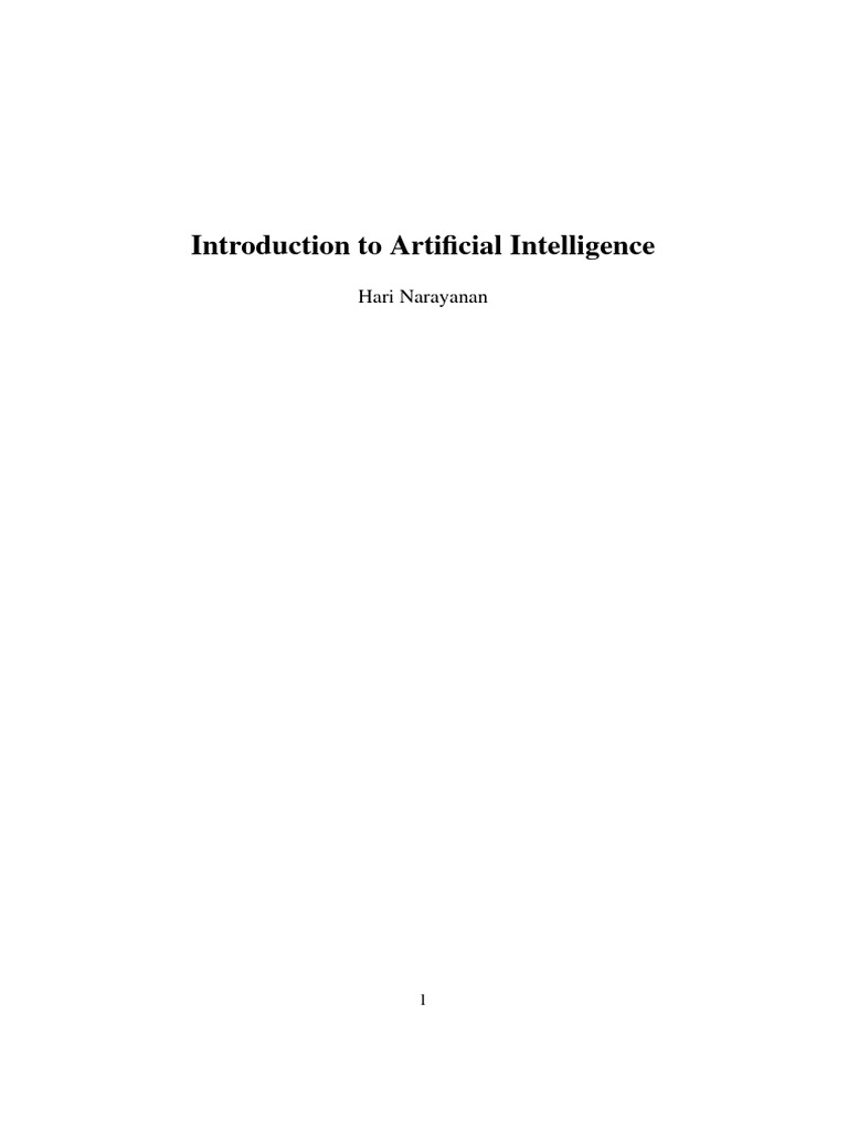 Introduction to AI and Modal Logic | PDF | Artificial Intelligence ...
