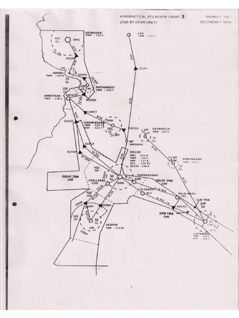 Aviation Route Maps | PDF
