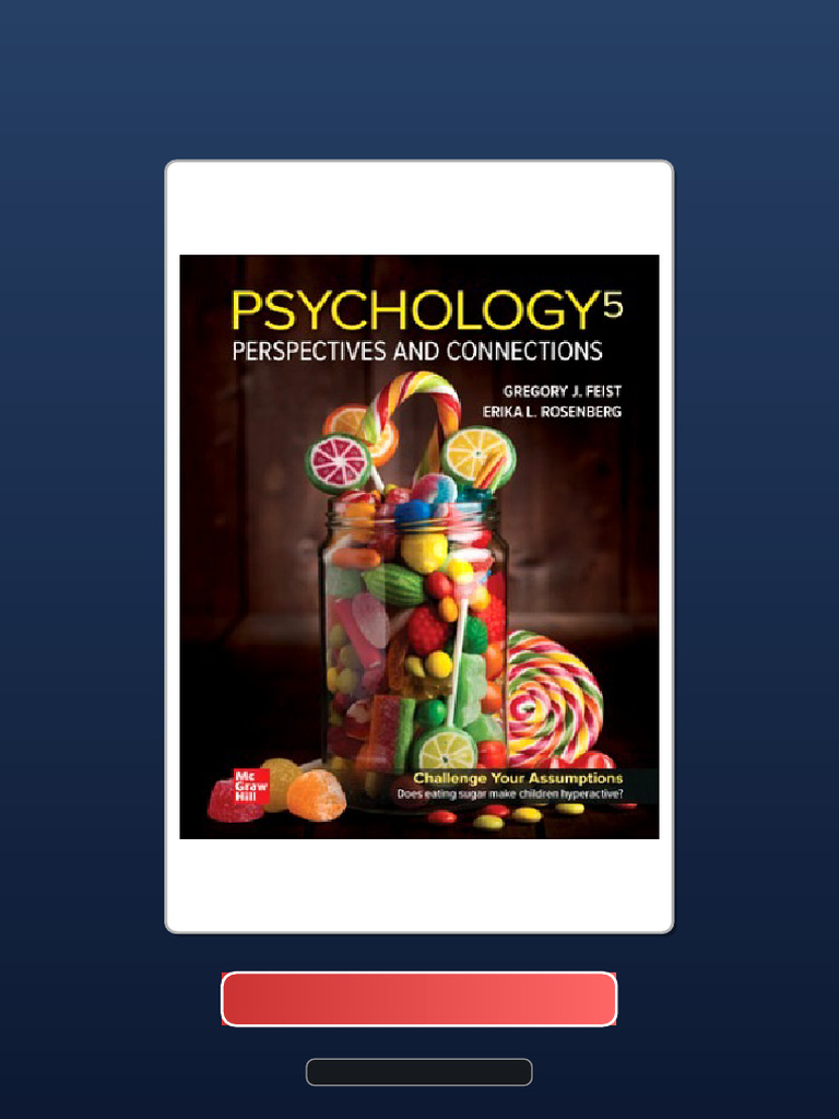 Psychology Perspectives and Connections 5th Edition Feist Solution Manual Full Download | PDF ...