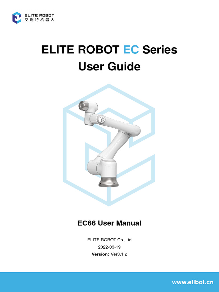 EC UserManual EC66 B2 Ver3.1.2 | PDF | Safety | Robot