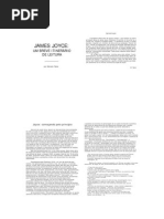 TÁPIA, Marcelo - James Joyce (Um breve itinerário de leitura)